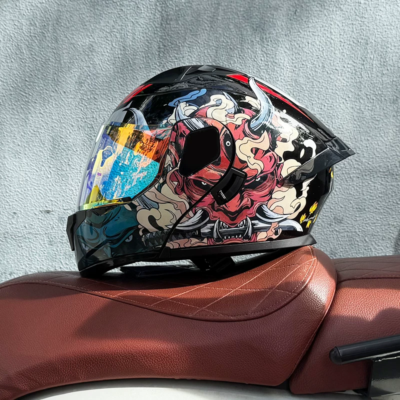 Arai шлем RX7X новый 3C сертифицированный мотошлем для мужчин и женщин пол-face шлем двойной линзы Bluetooth полулег кот Four seasons