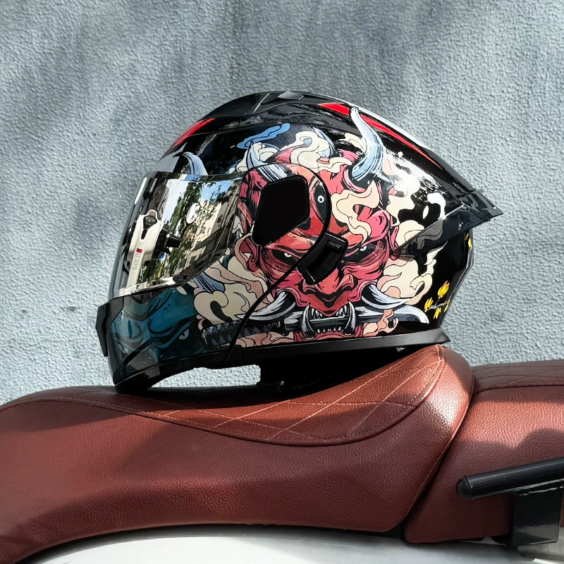 Arai шлем RX7X новый 3C сертифицированный мотошлем для мужчин и женщин пол-face шлем двойной линзы Bluetooth полулег кот Four seasons