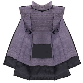 Electric battery car windshield quilt with velvet and thickening in winter to prevent cold and enlarged waterproof and windproof cover for all seasons