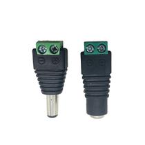 55mm 21mm Female Male DC Power Plug Adapter for 5050 5