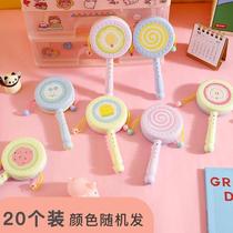 New baby toy rattle grasp training puzzle 3-6 months newborn baby comfort rattle hand drum 0-1