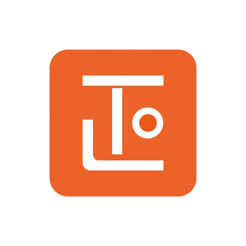 正极美术画材的LOGO