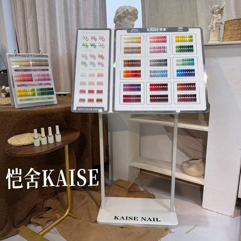 New Model from the Beauty Expo [Shexiakaishe 186-Color Jinyue High-End Floor-Standing Large Nail Polish Gel Set, Trendy]