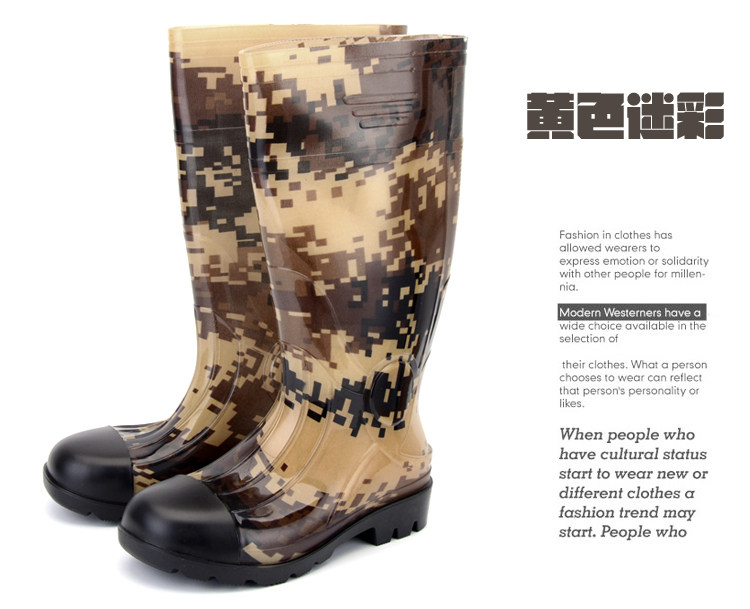 Chaussures - bottes caoutchouc homme pour printemps - semelle tendon - Ref 963942 Image 22