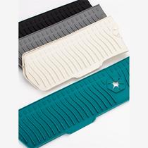 Kitchen faucet silicone drain pad sink slope diversion drain pad extended wash basin storage pad can be cut