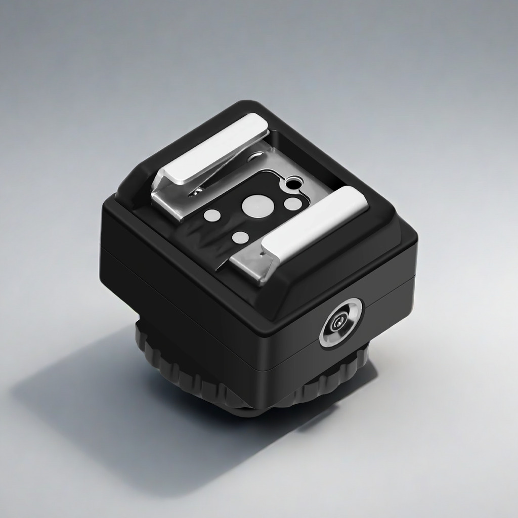 フラッシュホットシュー高さ調整パッド、シングルコンタクトユニバーサルホットシューアダプター、F1 / F1s / IM20 / IM30ミニフラッシュ高さ調整パッドに適しており、長いレンズが光を遮りません