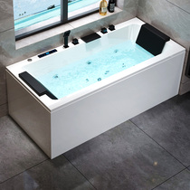 Faensa bathtub household adult small apartment double bathtub acrylic independent shower integrated constant temperature massage