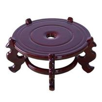 New strange stone base flower pot craft base fish tank vase base shelf wine jar stand round plastic flower stand