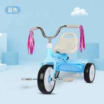 Girls pedal foldable pedal auxiliary stroller childrens baby girl toy car boy baby child tricycle