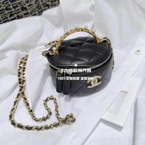 CF62988 忝枷 (deposit) round mirror versatile box chain small bag boy