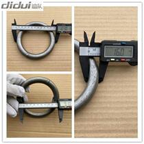 Fitness ring solid welded iron ring sports load-bearing industrial pull martial arts training pull-up metal ring