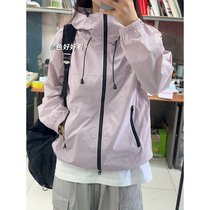 Li Ning Workwear Sun Protection Jacket Summer Thin Purple Mountaineering Jacket Womens Jacket Suit Climbing Western Sichuan Wear Cycling