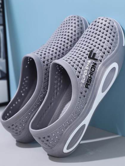 洞洞鞋男士夏季2024新款户外防水防滑透气防臭休闲上班工作凉鞋