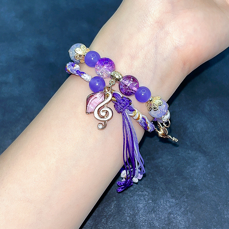Genshin Impact Merchandise Bracelet Bird Charm Stacking Bracelet Two-Dimensional Game Gift