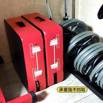 Gym soundproof deadlift mat cushioning rubber mat thick household dumbbell floor mat shock absorption barbell weightlifting cushioning silencer