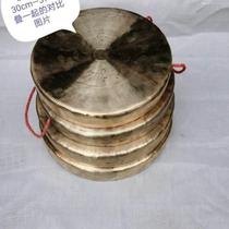 Lion dance gong handmade gong polished gong lion dance gong pure copper high side gong