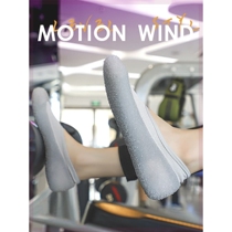Indoor silent yoga shoes and socks for the gym lightweight shock-absorbing breathable non-slip soft-soled sports shoes treadmill rope skipping shoes