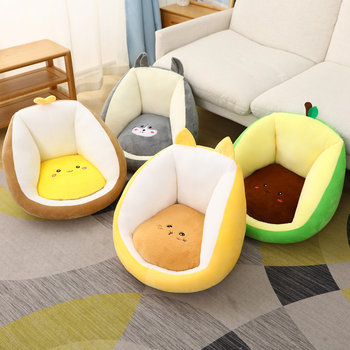 Kindergarten children's reading area cushions on the ground futon tatami lazy mat chair cushion bay window cushion integrated