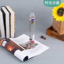 Creative Physics Weather Forecast Bottle Galileo Thermometer Storm Bottle Color Ball Suspended Office Living Room Ornament