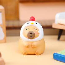 Little Sweet Bean Capibara Trendy Blind Box Figure Childrens Gifts Direct Sales Cartoon Ornaments Factory Direct Sales and Delivery