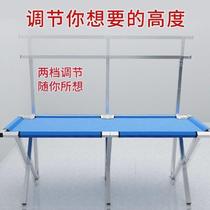 Selling clothes stall tools stall stall folding table night market shelf folding multi-functional portable mobile display plus