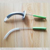 Small brush straw brush slender water pipe brush test tube brush straw brush cleaning brush soft-bristled extended brush custom-made