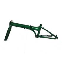 Popular 20-inch folding frame 20-inch bicycle folding frame aluminum alloy folding frame electric bicycle