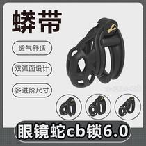 CB6000 enhanced cobra chastity lock 6 0 mens transvestite queen single face ring lightweight cb lock chastity lock