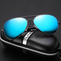 New sunglasses for men polarized sunglasses for drivers toad color changing mirror outdoor fishing day and night mirror 6066