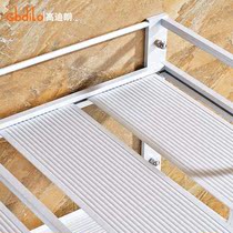 Microwave oven rack space aluminum bracket bracket wall-mounted kitchen rack storage rack single double layer oven rack