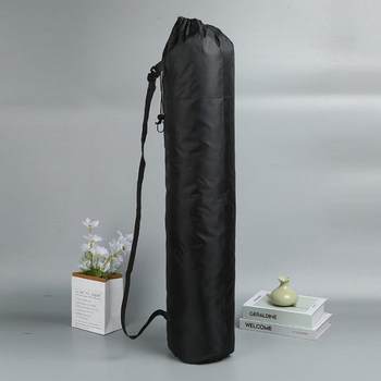 Spot 210d polyester round bottom bundle pocket bracket fish rod yoga mat storage bag holder storage bag