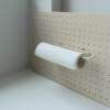 Oroliving original hole board accessories paper towel holder cross bar hook storage arrangement wiper display stand