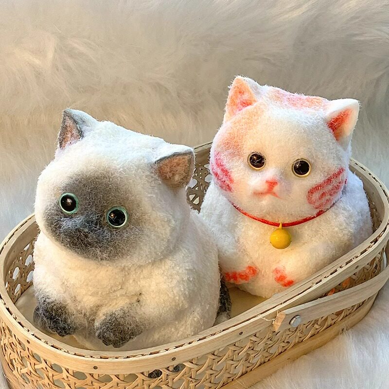 超大猫咪解压捏捏玩具！高颜值萌宠+慢回弹，闺蜜都抢着要！-创意-淘宝