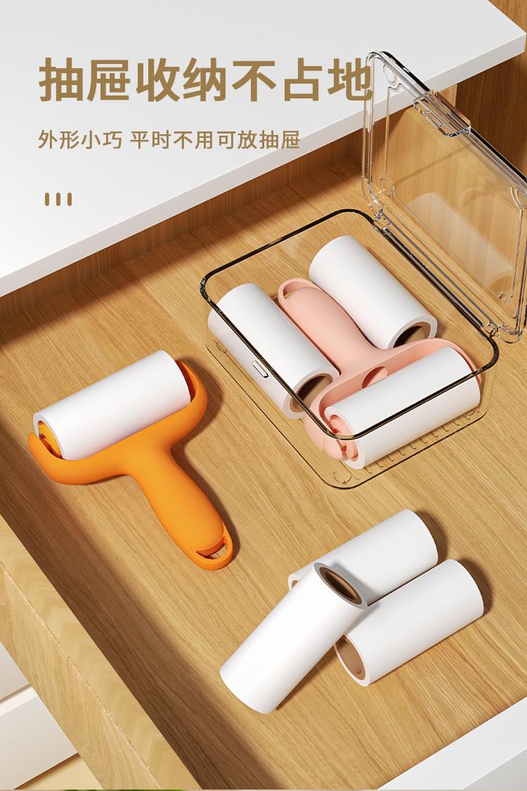 Perler Bead Lint Roller DIY Drum Hair Removal Roller Portable Lint Remover Brush Household Mini Lint Roller Tear-Off Adhesive Dust Cleaner