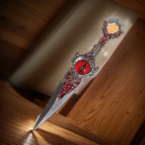 Kunai hand-made knife dart hand-made knife finished Bihai knife ready-made ornaments tools jewelry student unboxing utility knife