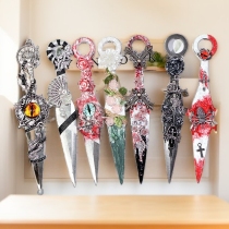 Kunai hand-made knife decoration retro props Lolita accessories cosplay props detachable express delivery half-blade