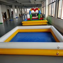 Double-layer inflatable sand pool thickening and heightening new community square to make money and hot style