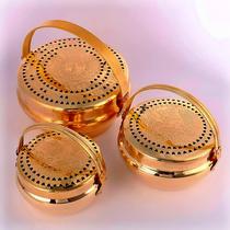 Traditional wedding supplies copper stove brides dowry prosperous copper chimney fire blunderbuss hand stove fire prosperous basin stove