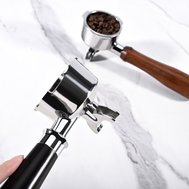 Xiaobai Xingxing/NetEase espresso machine bottomless 304 handle 51mm double cup double mouth bottomed handle universal