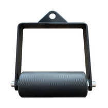 Fitness equipment accessories U-shaped thick rotating handle Wrist training rotating rolling thunder pull-down ring handle