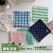 Coaster collection Korean style ins style square placemats kitchen mats shooting background props insulation mats new style