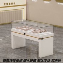 Customized jewelry display cabinets product display cabinets museum display cabinets antique cultural relics glass cabinets paint counters