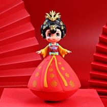 Xian Cultural and Creative Exquisite Tumbler Toy Miss Tang Dynasty Sleepless City Ornament Souvenir National Trend Gift Internet Celebrity