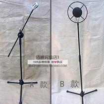 Photo studio retro wedding dress window props night Shanghai disc simulation microphone microphone stand small head microphone