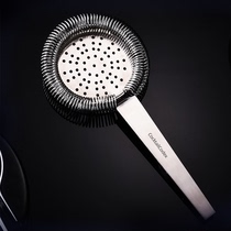 Bar stainless steel ice filter Hawthorne ice filter bartending filter straight handle ice filter retro filter filter