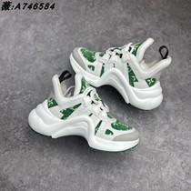 Ingot gold 50 (Ingot gold) non-slip breathable trendy casual shoes Shangbaishi womens shoes new shoes mens couple height increasing shoes