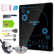 bếp từ âm loại nào tốt Authentic bán cầu bếp cảm ứng màu xanh hoa cảm ứng bếp nhà 2200W cảm ứng nồi lửa nồi hơi nóng chất lượng tốt - Bếp cảm ứng bếp từ kangaroo