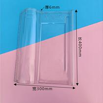 Organic glass tile lighting roof new rural villa glazed tile Western-style bright tile transparent tile greenhouse factory building sunshine tile