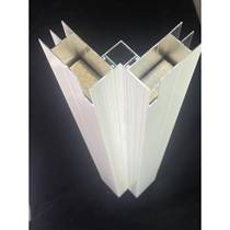 Brick clamp cabinet aluminum alloy corner column stove slot tile kitchen cabinet corner profile inner corner edge mountain slot