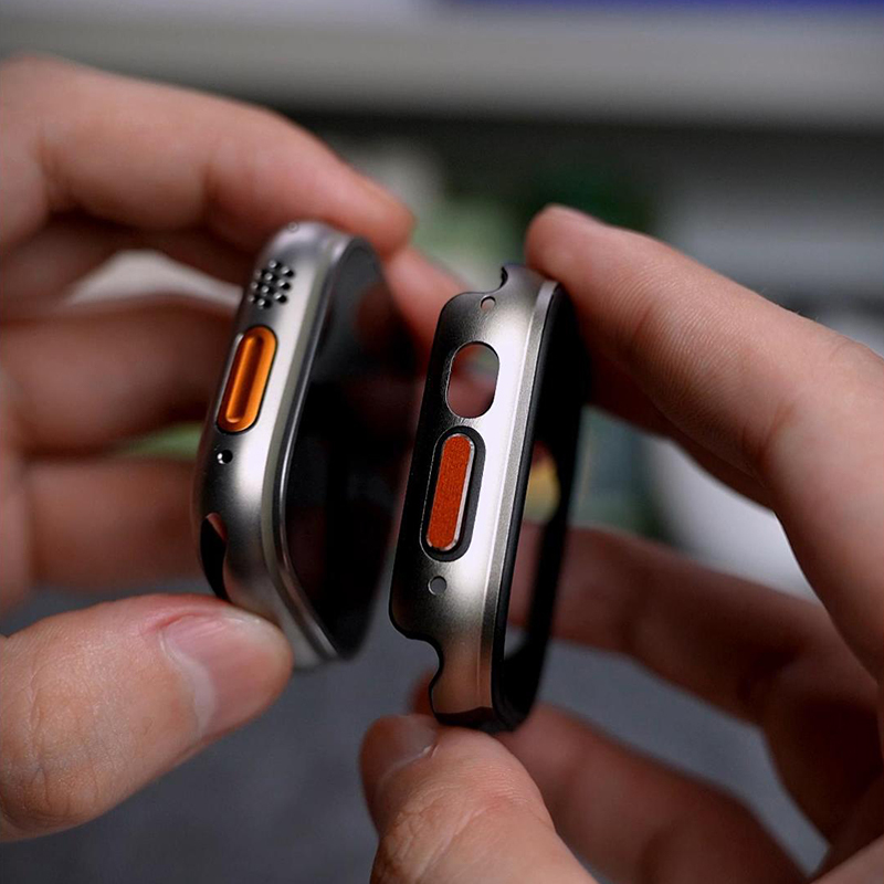 Suitable for Apple Watch Protective Case Applewatch Ultra3 Case Ultra-Thin Iwatch11 Case Aluminum Alloy S11/S10 Metal Iwatchultra2 High-End Applewatchs Suitable for Apple Watch Protective Case Applewatch Ultra3 Case Ultra-Thin Iwatch11 Case Aluminum Alloy S11/S10 Metal Iwatchultra2 High-End Applewatchs